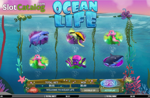Скрин2. Ocean Life слот