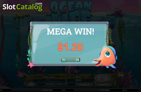 Скрин3. Ocean Life слот