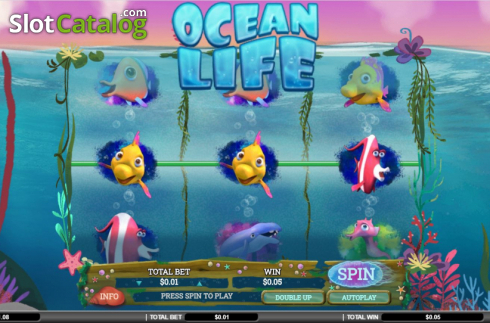Скрин4. Ocean Life слот