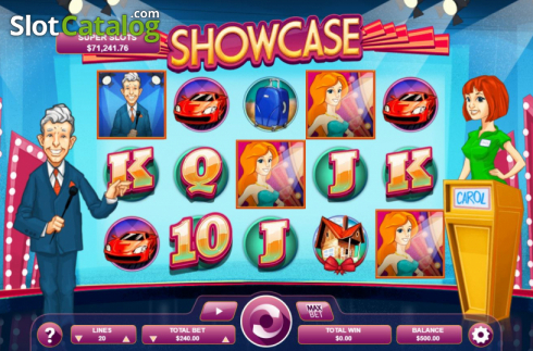 Скрин2. Showcase слот