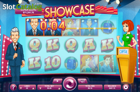 Скрин3. Showcase слот