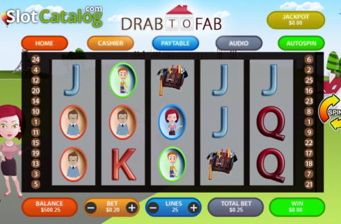 Скрин3. Drab to Fab слот