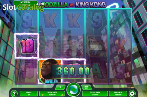 Скрин5. Godzilla vs King Kong слот