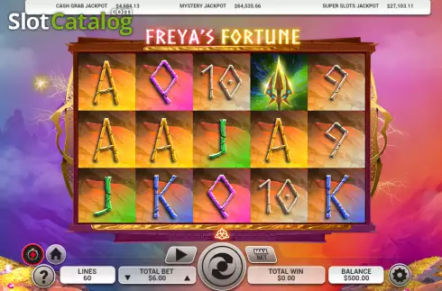 Скрин2. Freya's Fortune слот