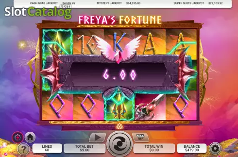 Скрин3. Freya's Fortune слот