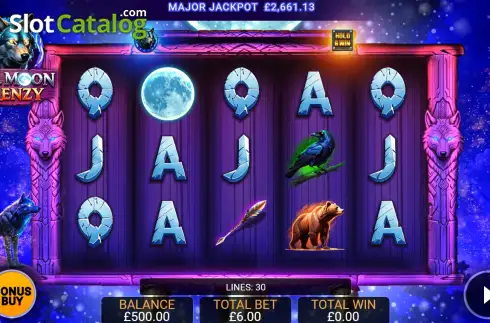 Скрин2. Full Moon Frenzy слот