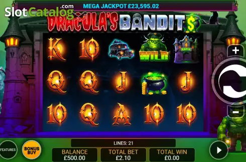 Скрин2. Dracula's Bandit слот