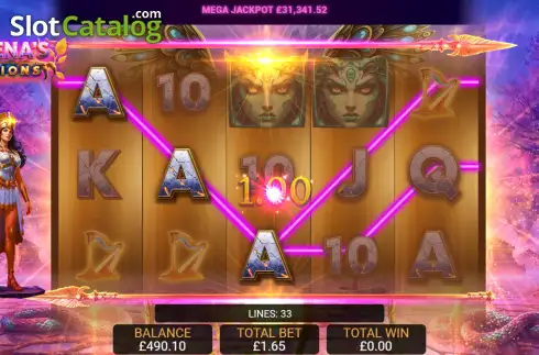 Скрин3. Athena's Millions слот