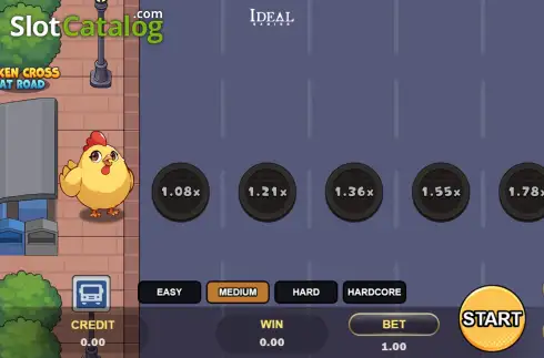 Скрин2. Chicken Cross That Road (Ideal Gaming) слот