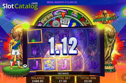 Скрин3. Worldcup Strike Quest слот