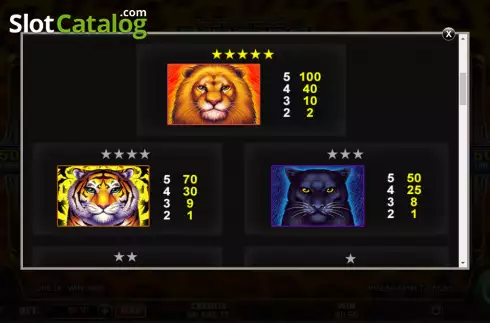 Скрин7. Ultra Stack Lion слот