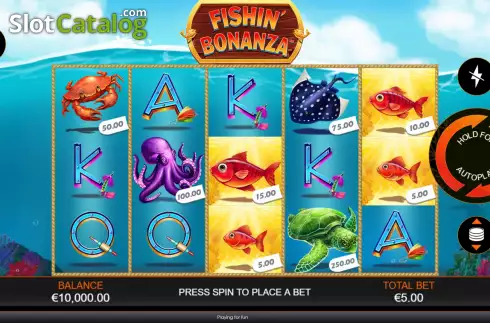 Скрин2. Fishin Bonanza слот
