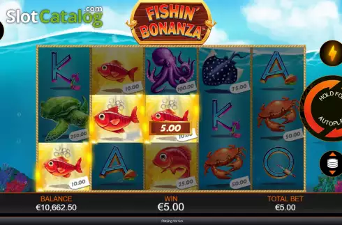 Скрин4. Fishin Bonanza слот