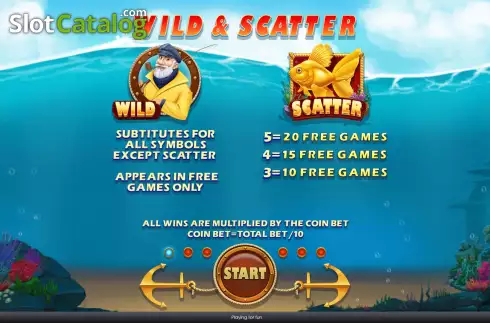 Скрин9. Fishin Bonanza слот