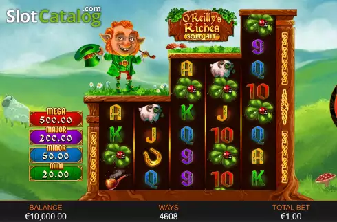 Скрин3. Gold Hit: O’Reilly’s Riches слот