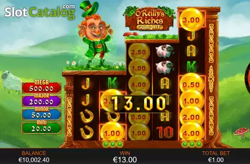 Скрин5. Gold Hit: O’Reilly’s Riches слот