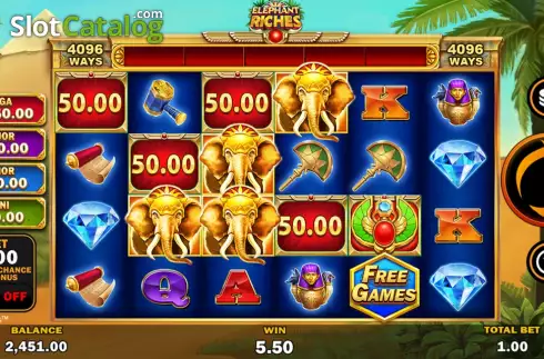 Скрин2. Elephant Riches слот