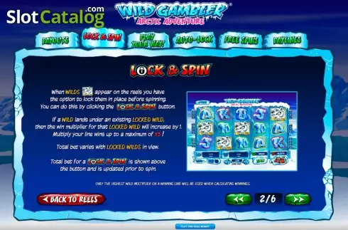 Скрин3. Wild Gambler - Arctic Adventures слот