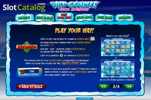 Скрин4. Wild Gambler - Arctic Adventures слот