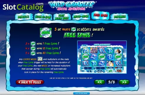 Скрин6. Wild Gambler - Arctic Adventures слот