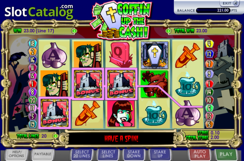 Скрин5. Coffin up the Cash слот