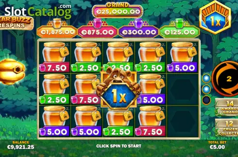 Скрин3. Bear Buzz слот