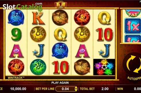 Скрин2. 5 Lucky Elements слот