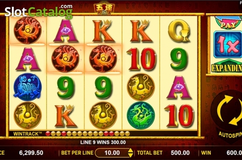 Скрин4. 5 Lucky Elements слот