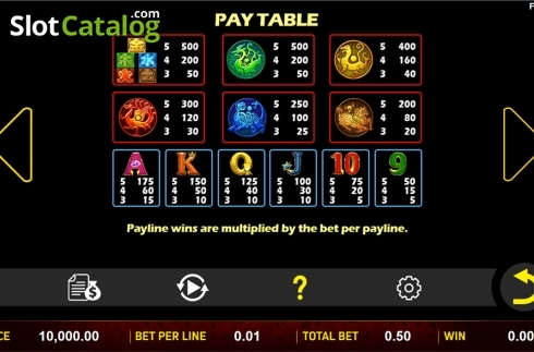 Скрин5. 5 Lucky Elements слот