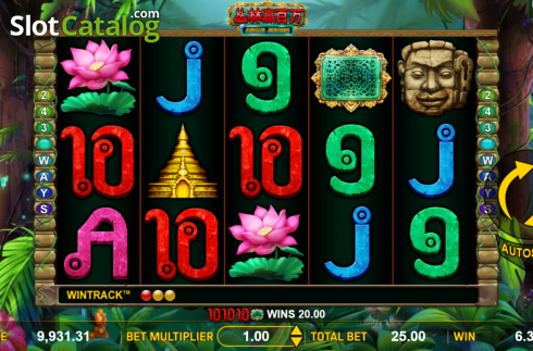 Скрин3. Jungle Jillions слот