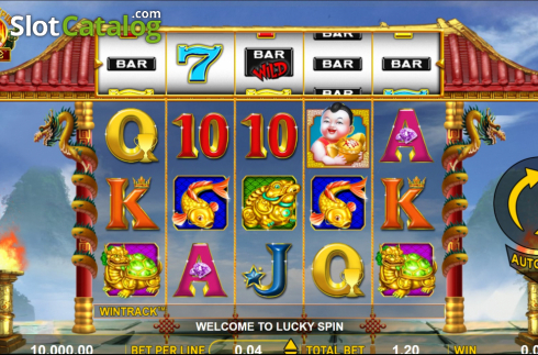 Скрин2. Lucky Spin (Aspect Gaming) слот