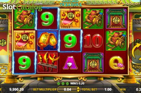 Скрин4. Long Men Treasure слот