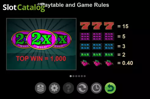 Скрин8. True Casino 2x слот