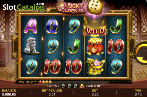 Скрин3. Lucky Golden Dice слот