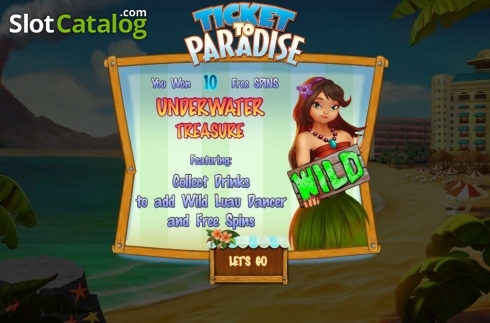 Скрин6. Ticket to Paradise слот