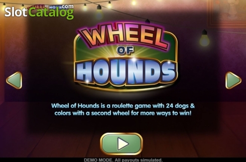 Скрин2. Wheel of Hounds слот