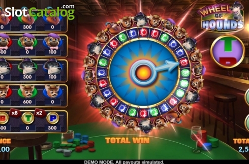 Скрин4. Wheel of Hounds слот