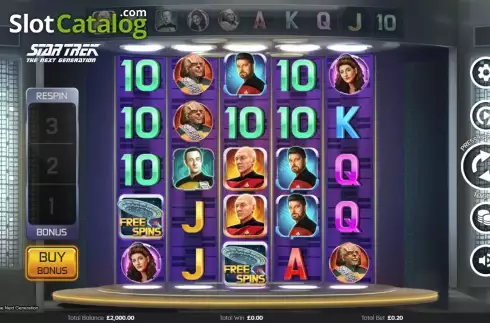 Скрин3. Star Trek The Next Generation (Atlantic Digital) слот