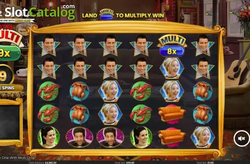Скрин2. Friends The One With Multi Drop слот