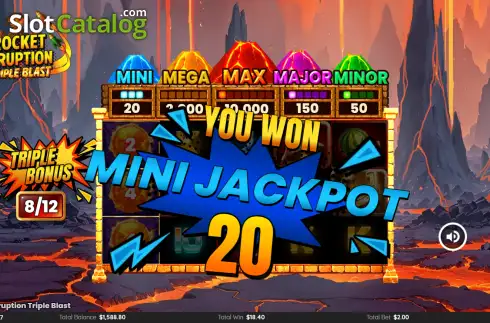 Скрин3. Rocket Eruption Triple Blast слот
