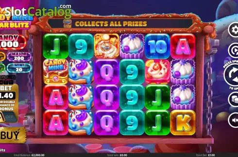 Скрин2. Candy Mine Sugar Blitz слот