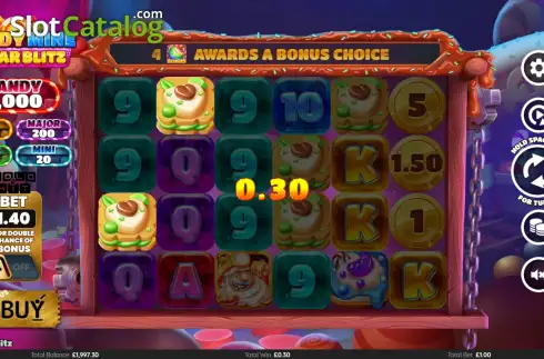 Скрин3. Candy Mine Sugar Blitz слот