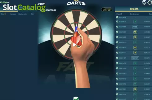 Скрин2. Darts (Atlas-V) слот