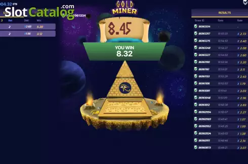 Скрин3. Gold Miner (Atlas-V) слот