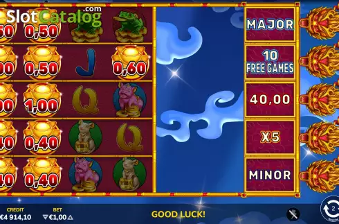 Скрин8. Golden Treasures слот