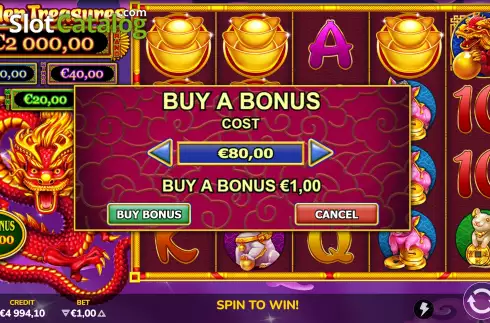 Скрин5. Golden Treasures слот