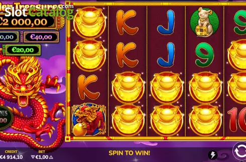 Скрин6. Golden Treasures слот