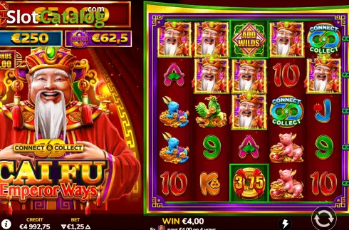 Скрин4. Cai Fu Emperor Ways слот
