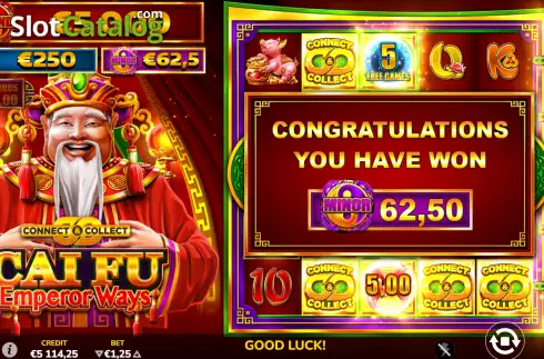 Скрин6. Cai Fu Emperor Ways слот