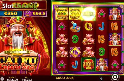 Скрин7. Cai Fu Emperor Ways слот